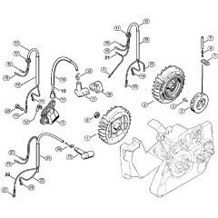 Genuine Stihl 026 C / G - Ignition system