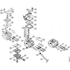 Genuine Stihl 026 C / N - Carburetor WT-427, WT-590, WT-195, WT-155