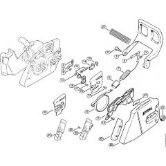 Genuine Stihl 026 / E - Chain brake