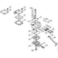 Genuine Stihl 026 / M - Carburetor WT-426