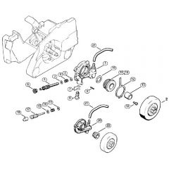 Genuine Stihl 026 PRO / C - Oil pump