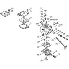 Genuine Stihl 026 PRO / O - Carburetor WT-403, WT-493