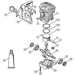 Genuine Stihl 029 / A - Cylinder 029