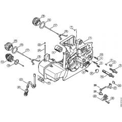 Genuine Stihl 029 / C - Motor housing