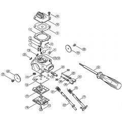 Genuine Stihl 029 / K - Carburetor HD-18, HD-21 (only USA)