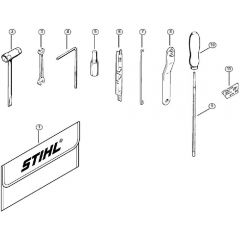 Genuine Stihl 031 / K - Tools, Extras