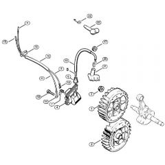 Genuine Stihl 034 / F - Ignition system