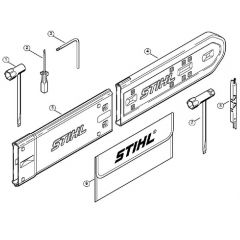 Genuine Stihl 034 / T - Tools, Extras