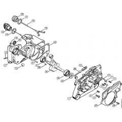 Genuine Stihl 036 / A - Crankcase