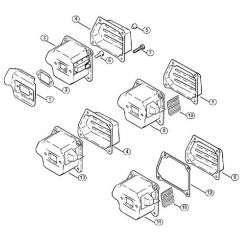 Genuine Stihl 036 / C - Muffler