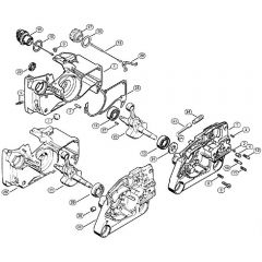 Genuine Stihl 036 QS / A - Crankcase