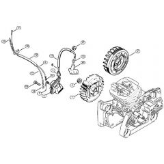 Genuine Stihl 036 QS / H - Ignition system