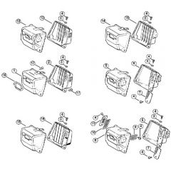 Genuine Stihl 038 / C - Muffler