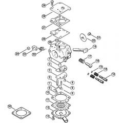 Genuine Stihl 038 / M - Carburetor Bing 48A125 (50.2008)