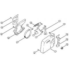 Genuine Stihl 041 AVEQ / D - Chain brake