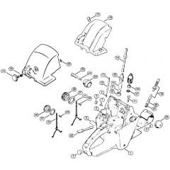 Genuine Stihl 042 / C - Tank housing