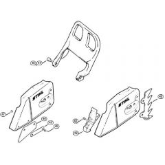 Genuine Stihl 044 / E - Chain sprocket cover