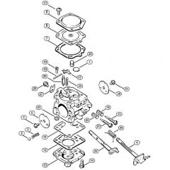 Genuine Stihl 045 AV / J - Carburetor