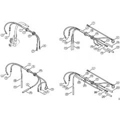 Genuine Stihl 046 C / G - Wiring harness