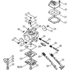 Genuine Stihl 046 C / M - Carburetor HD-8, HD-9