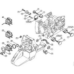 Genuine Stihl 046 / K - AV system