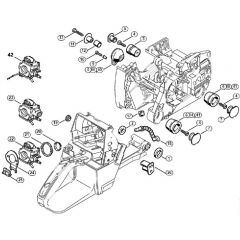 Genuine Stihl 046 Magnum / K - AV system