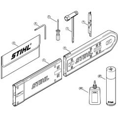 Genuine Stihl 046 Magnum / P - Tools, Extras