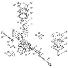 Genuine Stihl 048 AV / E - Carburetor