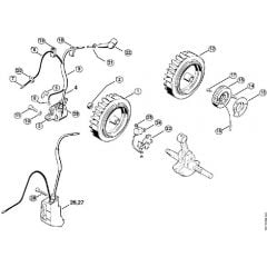 Genuine Stihl 048 AV / G - Ignition system