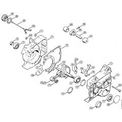 Genuine Stihl 051 / A - Crankcase