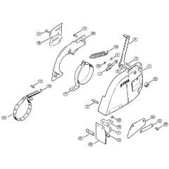 Genuine Stihl 056 / G - Chain brake