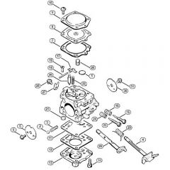 Genuine Stihl 056 / L - Carburetor HS-118