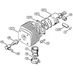 Genuine Stihl 056 M / C - Cylinder