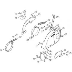 Genuine Stihl 056 M / G - Chain brake