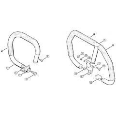 Genuine Stihl 056 / O - Handlebar