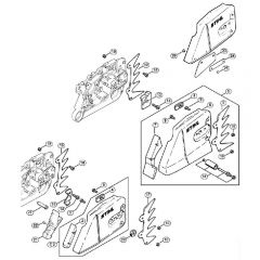 Genuine Stihl 064 / F - Chain sprocket cover