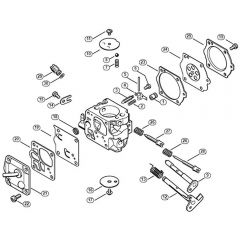 Genuine Stihl 076 / K - Carburetor WJ-112