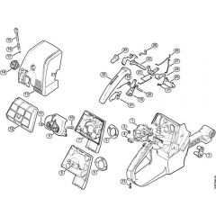 Genuine Stihl 084 / K - Air filter