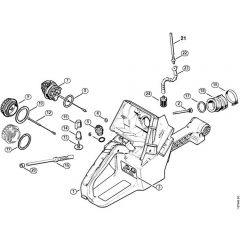 Genuine Stihl 088 / H - Tank housing