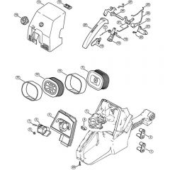 Genuine Stihl 088 / K - Air filter