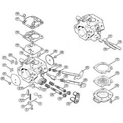 Genuine Stihl 088 / L - Carburetor HT-12