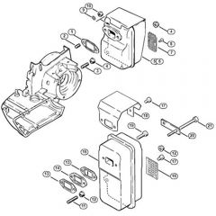 Genuine Stihl 08 SE / C - Muffler