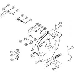 Genuine Stihl 08 SE / N - Shroud