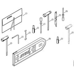 Genuine Stihl 08 SEQ / O - Tools, Extras