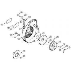 Genuine Stihl 08 SEQ / P - Rewind starter  X 18 735 099 (42.88)