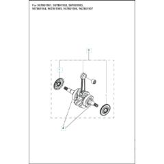 Husqvarna 120MKII - Crankshaft