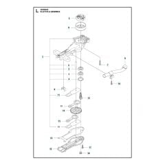 Husqvarna 122HD45 - Clutch & Gearbox