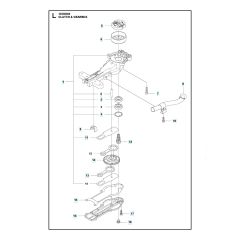 Husqvarna 122HD60 - Clutch & Gearbox