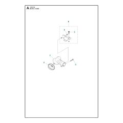 Husqvarna 122Ld - Bevel Gear