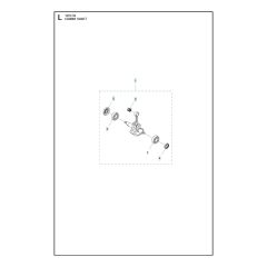 Husqvarna 122Ld - Crankshaft